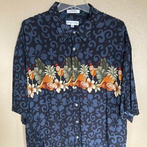 XXL PIERRE CARDIN HAWAIIAN SHIRT